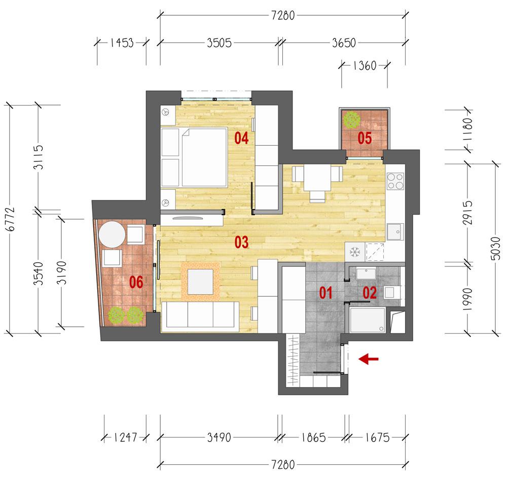 Apartmán A.7.30