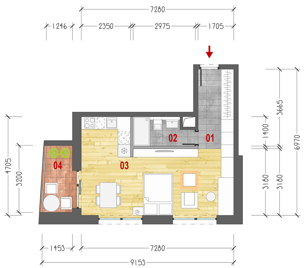 Apartmán A.7.33