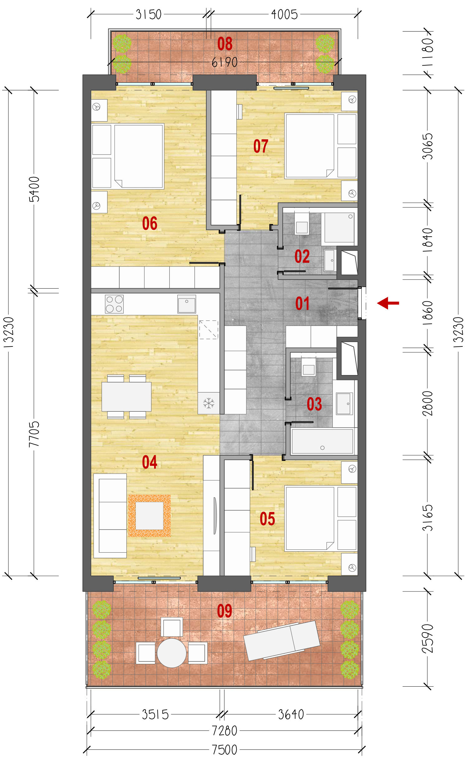 Apartmán B.2.01