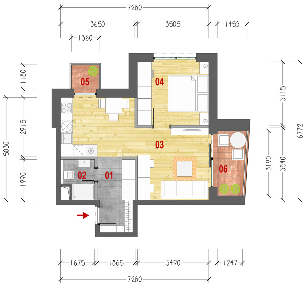 Apartmán B.5.32